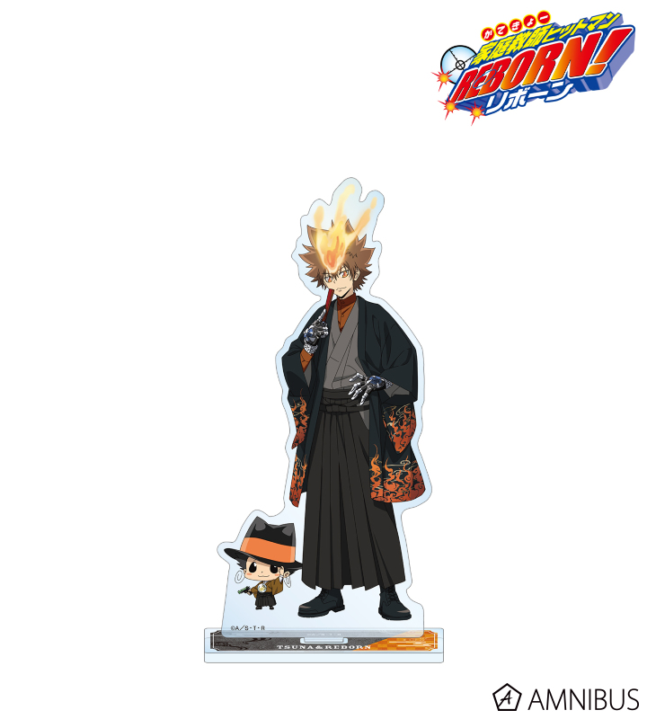 家庭教師ヒットマンREBORN!描き下ろし 沢田 綱吉&リボーン 和洋折衷ver. BIGアクリルスタンド