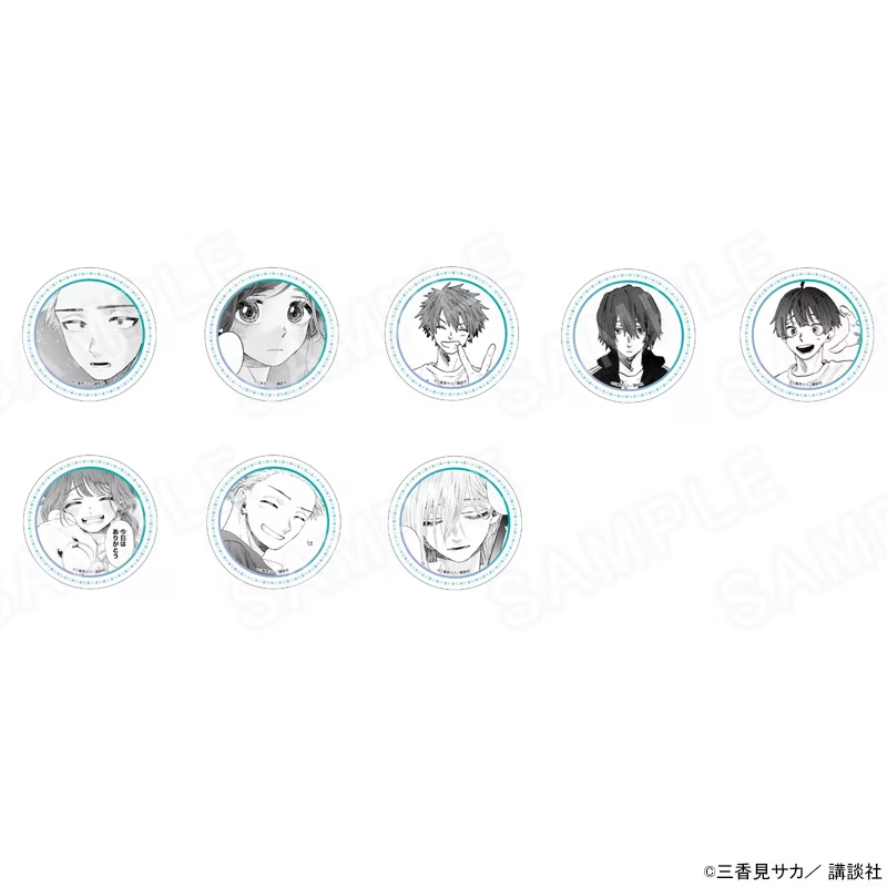 薫る花は凛と咲く 缶バッジvol.2 ※ブラインド販売 グッズ