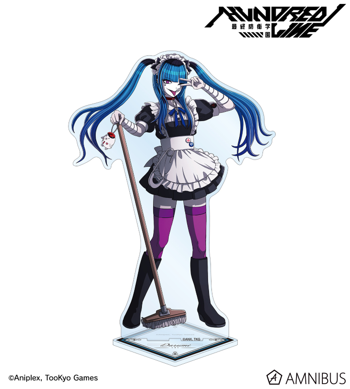 HUNDRED LINE -最終防衛学園-描き下ろし 飴宮怠美 メイドver. 特大アクリルスタンド