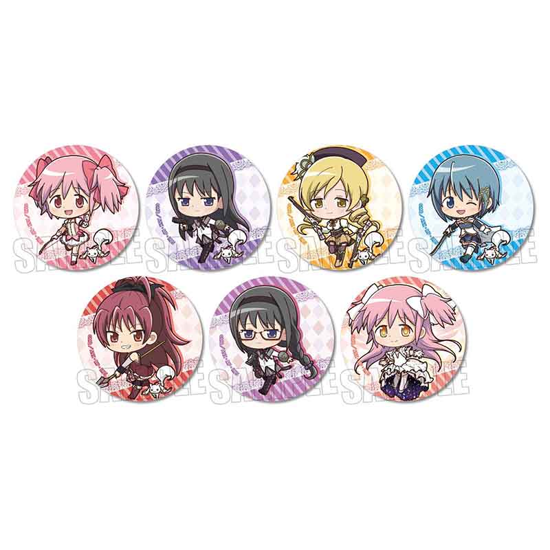 トレーディング缶バッジ 魔法少女まどか☆マギカ/てくトコ