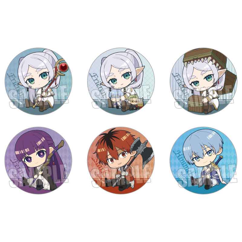 トレーディング缶バッジ 葬送のフリーレン/ぎゅぎゅっと