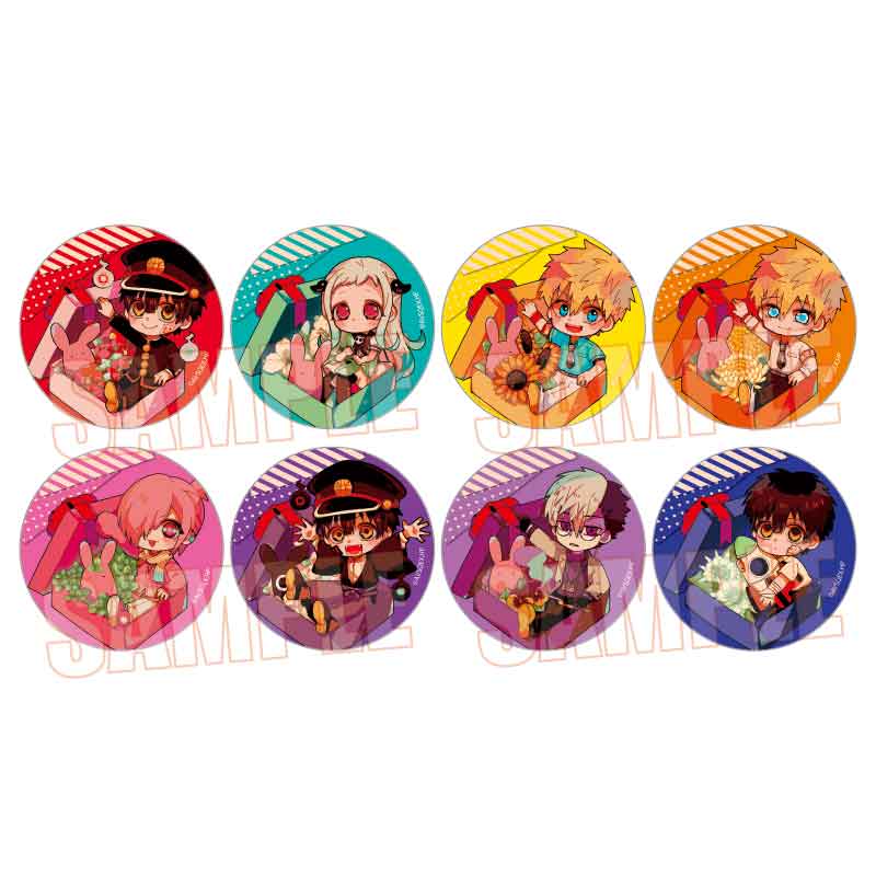 トレーディング缶バッジ 地縛少年花子くん/フラワーボックス