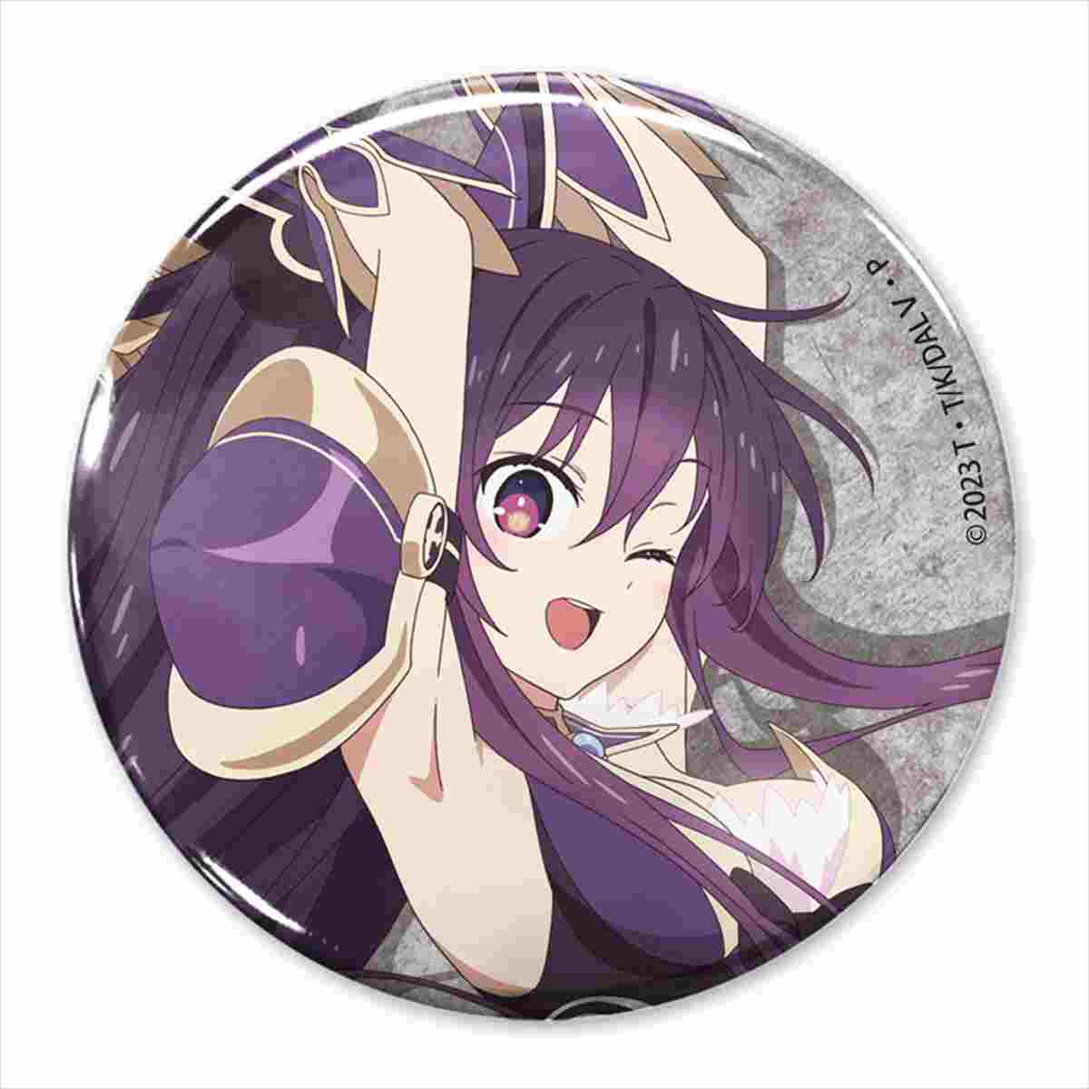 デート・ア・ライブⅤ識別名〈プリンセス〉夜刀神十香　６５ｍｍ缶バッジ