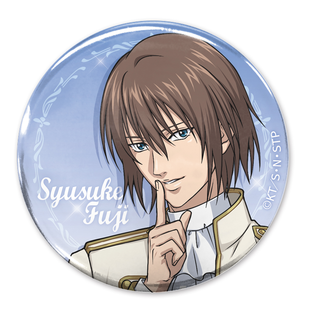 描き下ろし　不二周助　６５ｍｍ缶バッジ