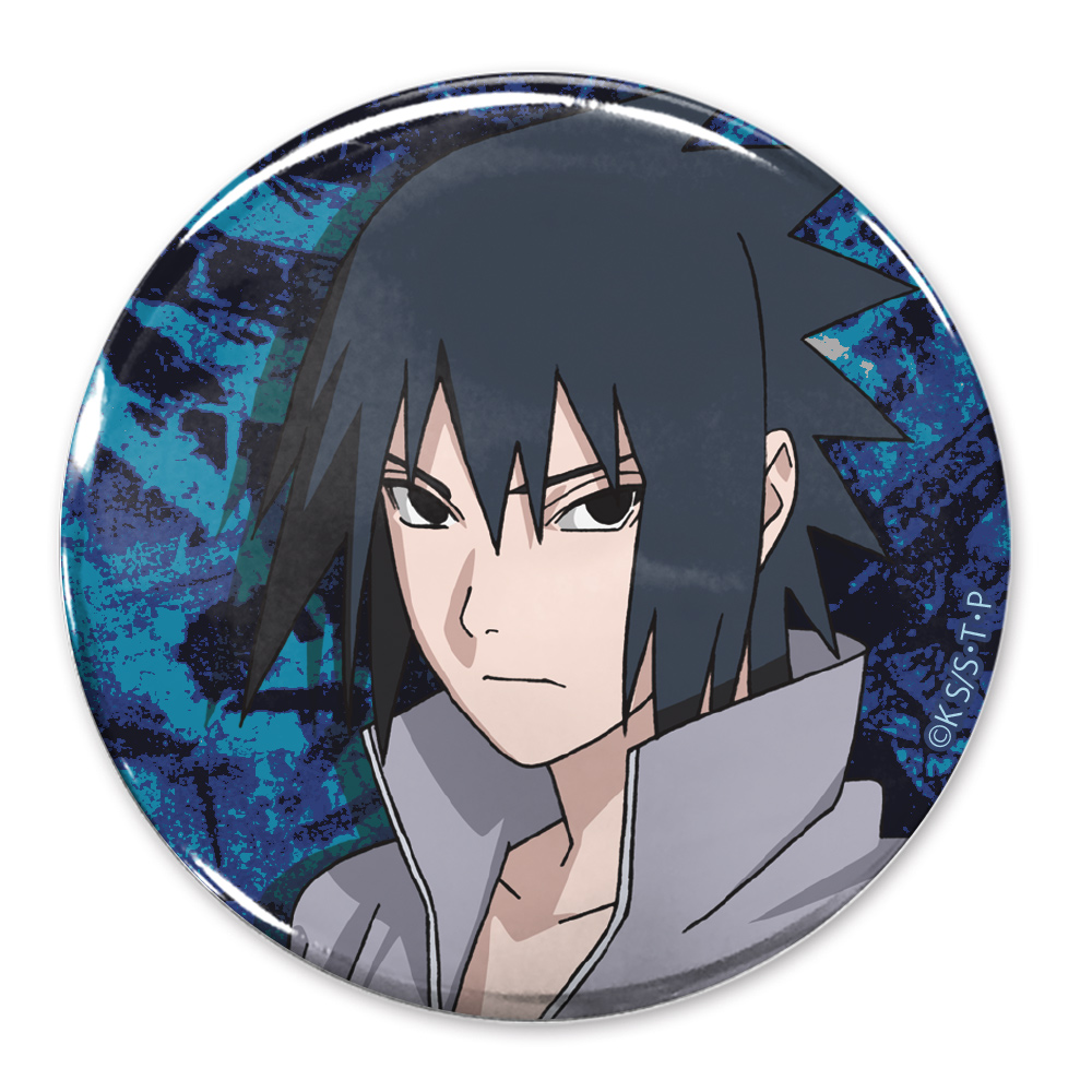 ＮＡＲＵＴＯ　－ナルト－　疾風伝うちはサスケ　６５ｍｍ缶バッジ