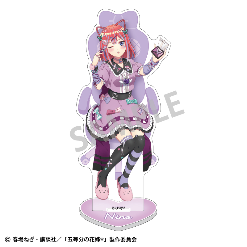 五等分の花嫁＊　アクリルスタンド 中野二乃／配信者なりきり