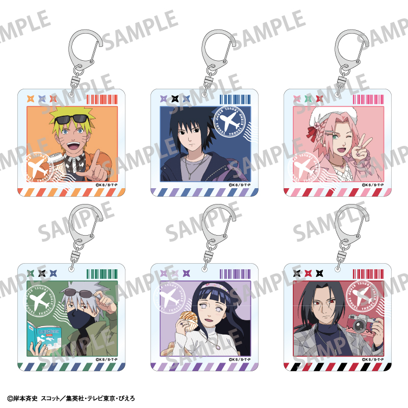 NARUTO-ナルト- 疾風伝　トレーディングアクリルキーホルダー／ぶらっと旅の巻！