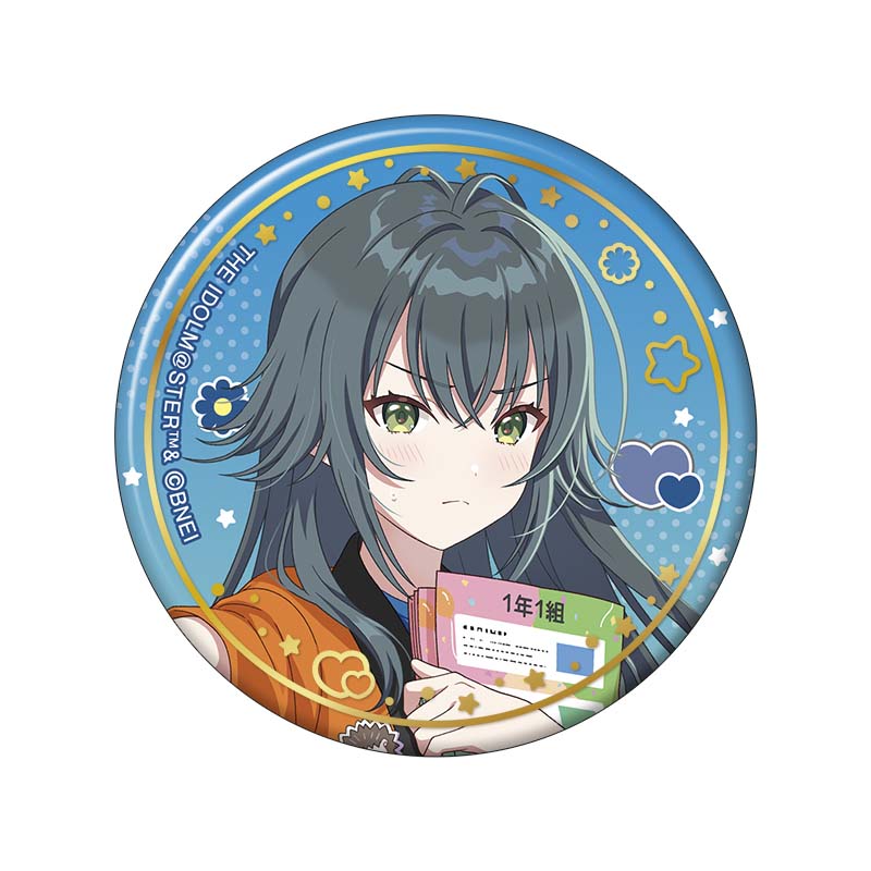 学園アイドルマスター 箔押し缶バッジ／月村手毬　初星文化祭フェア