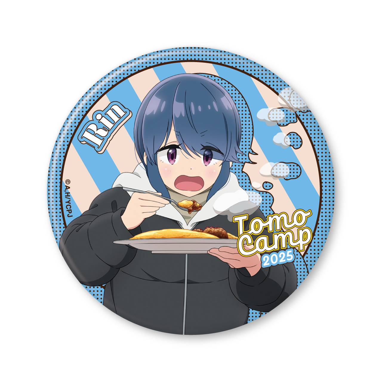 ゆるキャン△ SEASON3　ともキャン△2025 リン缶バッジ(75mm)