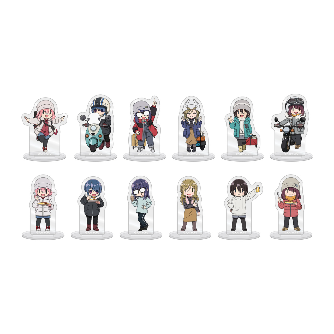 ゆるキャン△ SEASON3　ともキャン△ プチアクリルスタンド全12種(トレーディング)