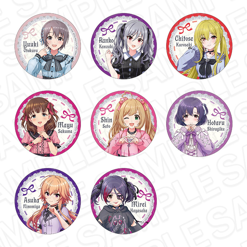 アイドルマスター シンデレラガールズ　ホログラムカンバッジ(ブラインド)　サブカルファッション ver.