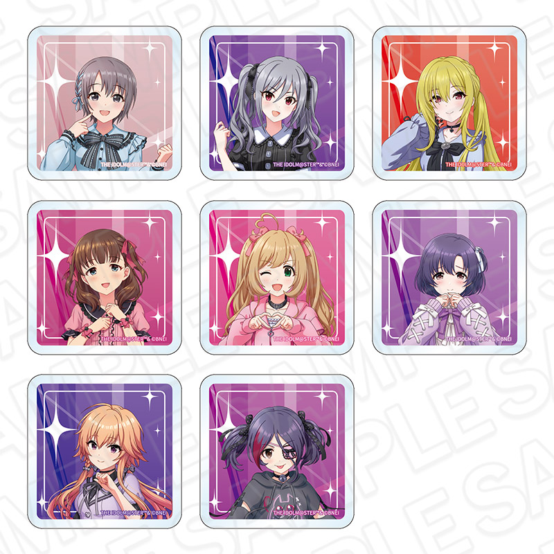 アイドルマスター シンデレラガールズ　アクリルブロック(ブラインド)　サブカルファッション ver.