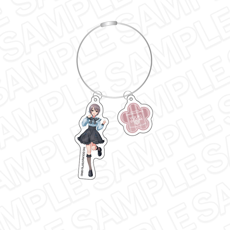アイドルマスター シンデレラガールズ　ワイヤーキーホルダー　乙倉悠貴　サブカルファッション ver.