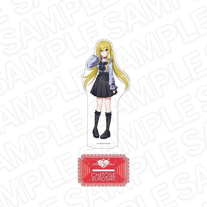 アイドルマスター シンデレラガールズ　デカアクリルスタンド　黒埼ちとせ　サブカルファッション ver.