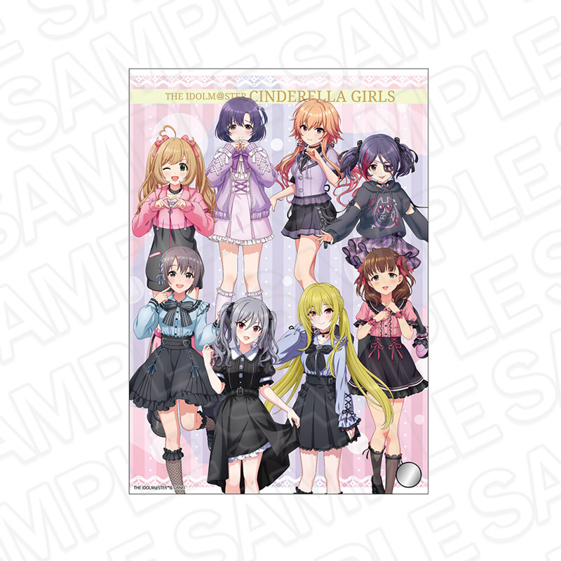 アイドルマスター シンデレラガールズ　ミニアクリルアート　サブカルファッション ver.