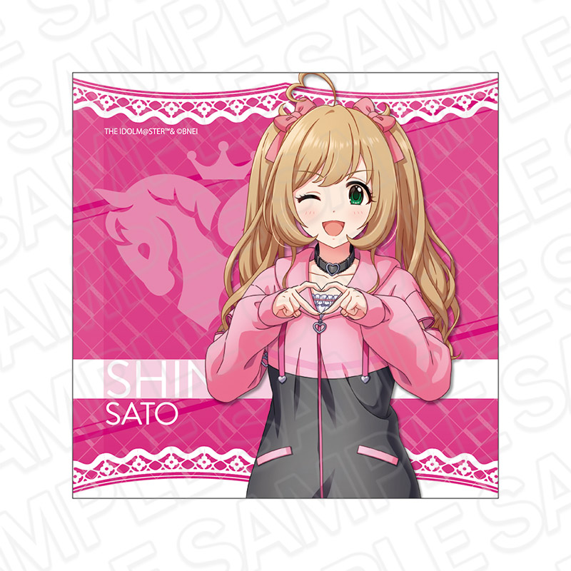 アイドルマスター シンデレラガールズ　マイクロファイバー　佐藤心　サブカルファッション ver.