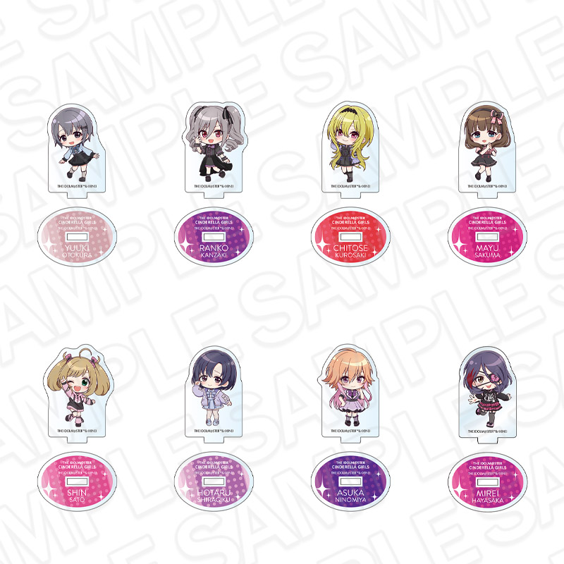 アイドルマスター シンデレラガールズ　ミニアクリルスタンド(ブラインド)　サブカルファッション デフォルメ ver.