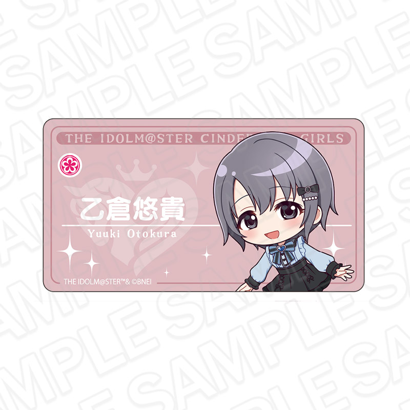 アイドルマスター シンデレラガールズ　アクリルネームバッジ　乙倉悠貴　サブカルファッション デフォルメ ver.