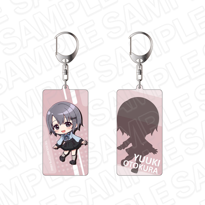 アイドルマスター シンデレラガールズ　両面キーホルダー　乙倉悠貴　サブカルファッション デフォルメ ver.