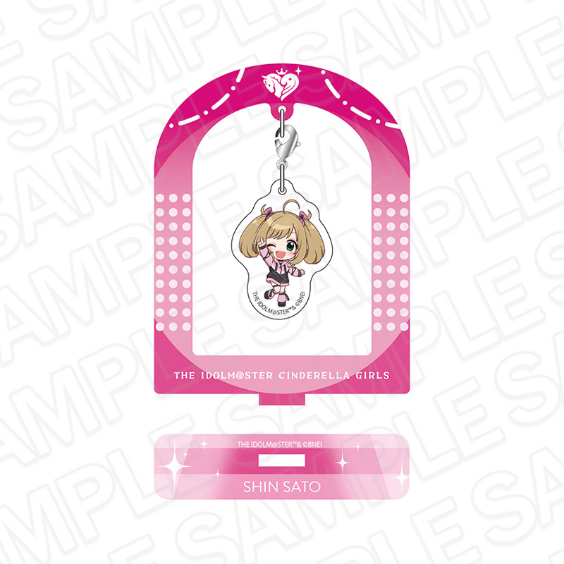 アイドルマスター シンデレラガールズ　ふらふらアクリルスタンド　佐藤心　サブカルファッション デフォルメ ver.