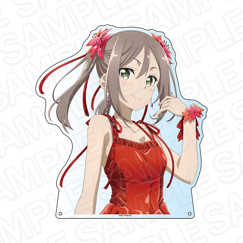 結城友奈は勇者である　10周年記念 特大ダイカットアクリルボード　三好夏凜