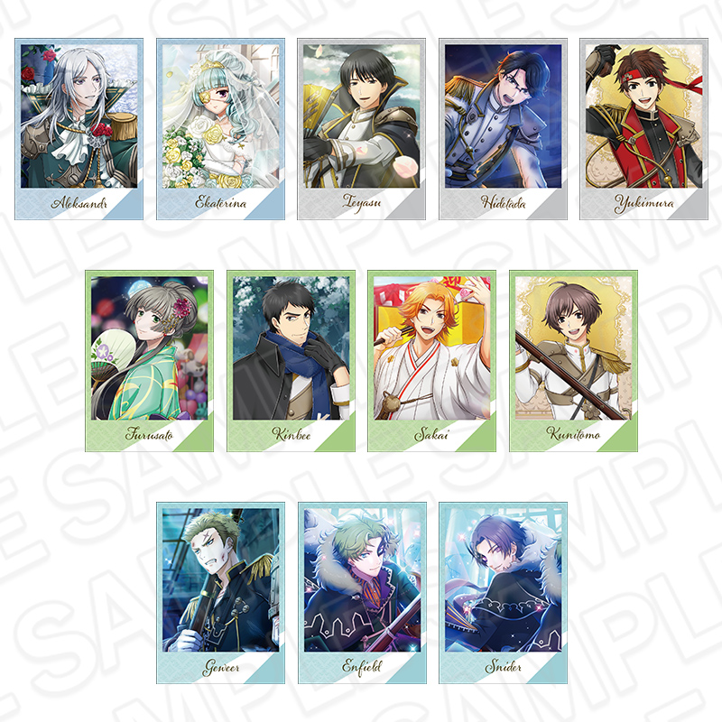 千銃士　インスタントフォト風ブロマイド(ブラインド)　vol.3
