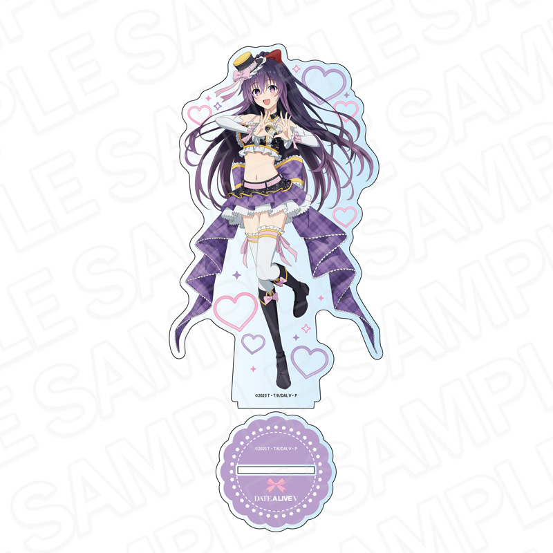 デート・ア・ライブV　ホログラムデカアクリルスタンド　夜刀神十香　12周年アイドル ver.