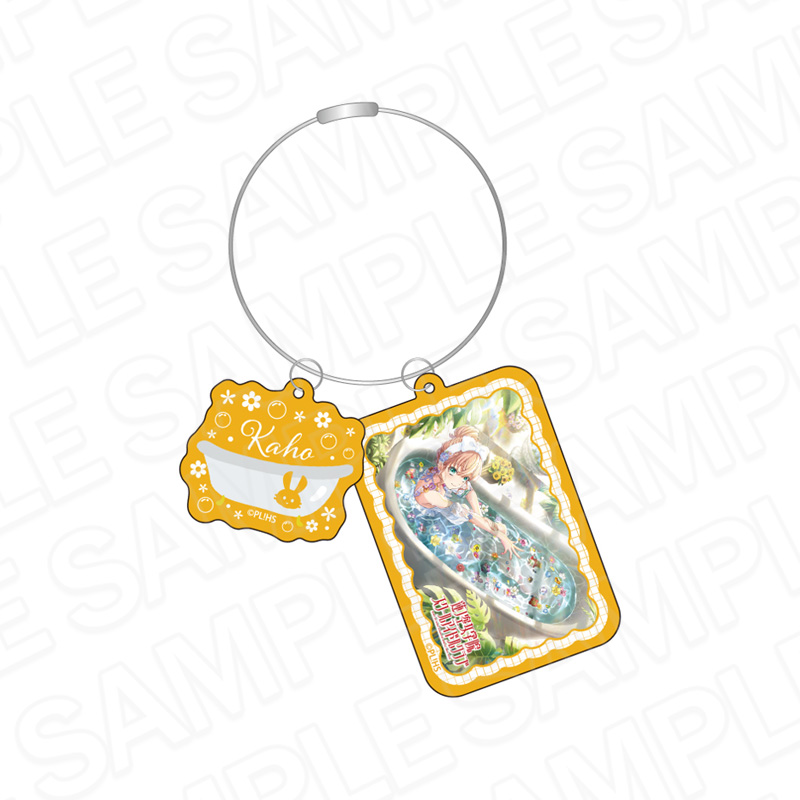 ワイヤーキーホルダー　日野下花帆　Ｈｅｒ－ｂａｔｈ－ｒｉｕｍ　ｖｅｒ．