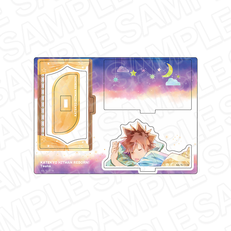 レイヤーアクリルスタンド　ＰＡＬＥ　ＴＯＮＥ　ｓｅｒｉｅｓ　沢田　綱吉　ｎｉｇｈｔ　ｖｅｒ．