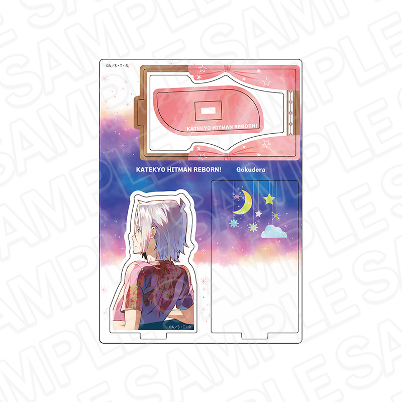 レイヤーアクリルスタンド　ＰＡＬＥ　ＴＯＮＥ　ｓｅｒｉｅｓ　獄寺　隼人　ｎｉｇｈｔ　ｖｅｒ．