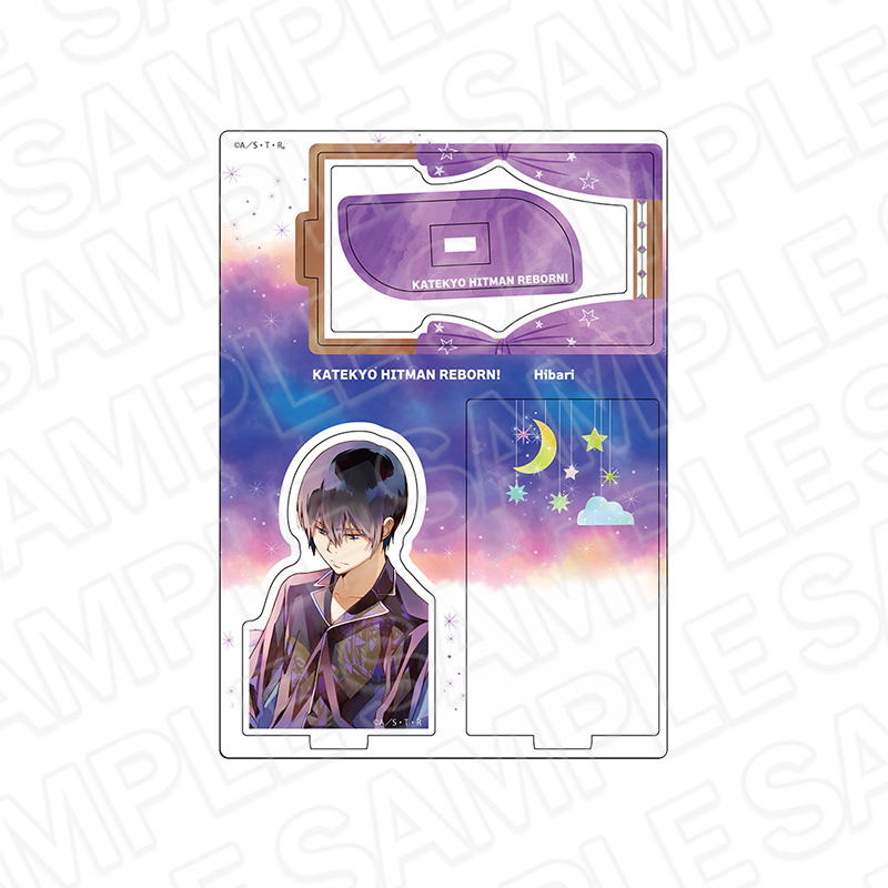 レイヤーアクリルスタンド　ＰＡＬＥ　ＴＯＮＥ　ｓｅｒｉｅｓ　雲雀　恭弥　ｎｉｇｈｔ　ｖｅｒ．