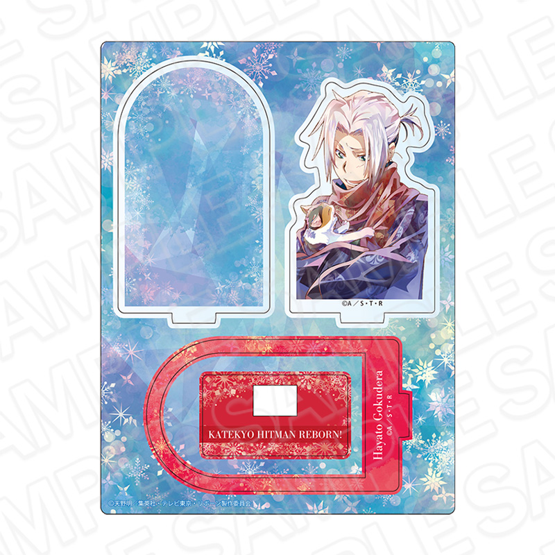 レイヤーアクリルスタンド　ＰＡＬＥ　ＴＯＮＥ　ｓｅｒｉｅｓ　獄寺　隼人　ｗｉｎｔｅｒ　ｖｅｒ．