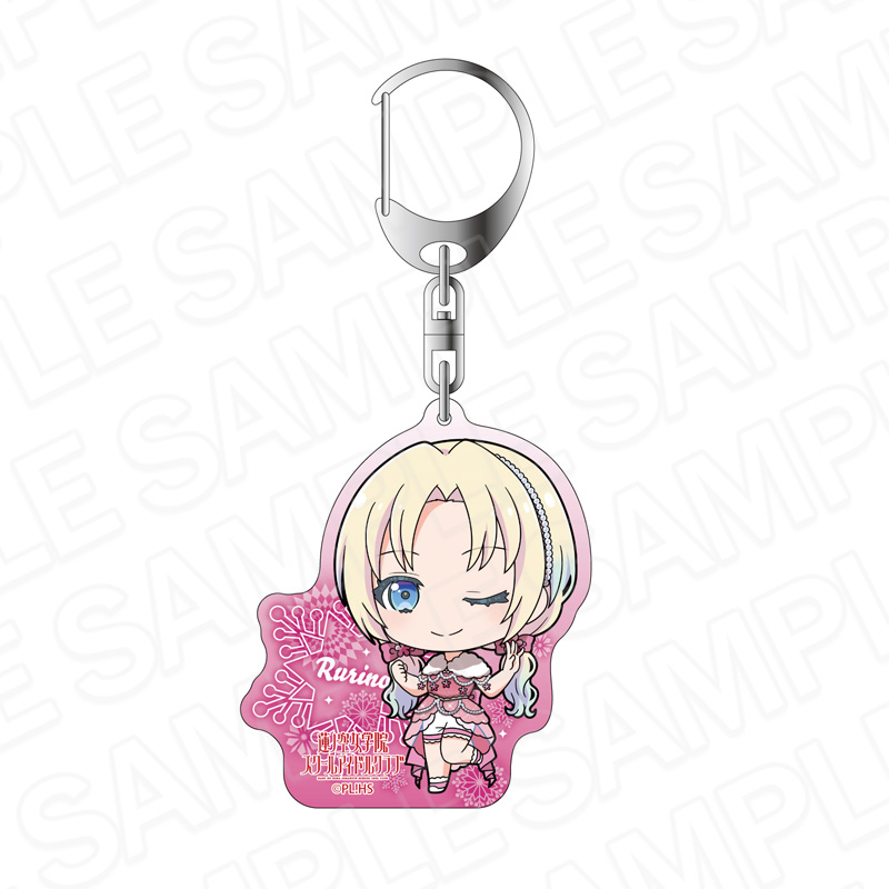 ホログラムキーホルダー　大沢瑠璃乃　イルミネーション　デフォルメ　ｖｅｒ．