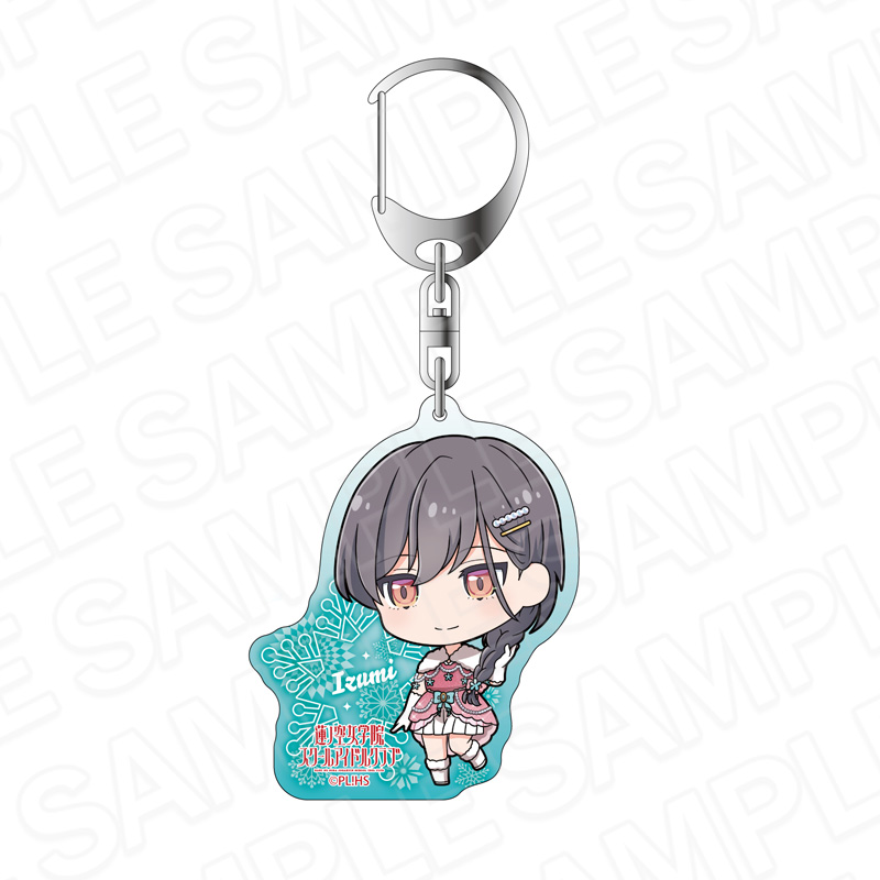 ホログラムキーホルダー　桂城　泉　イルミネーション　デフォルメ　ｖｅｒ．