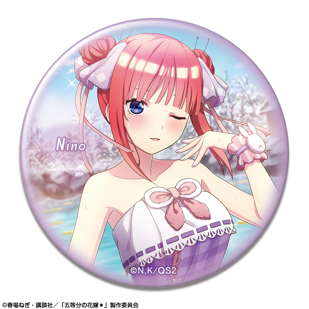 五等分の花嫁＊ 缶バッジ Ver.2 デザイン02(中野二乃/A)