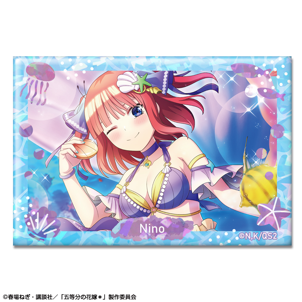 五等分の花嫁＊ ホログラム缶バッジ Ver.2 デザイン07(中野二乃/B)