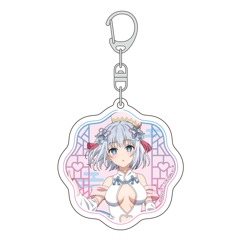 デート・ア・ライブⅤ　描き下ろしアクリルキーホルダー（鳶一折紙／パステルチャイナ）