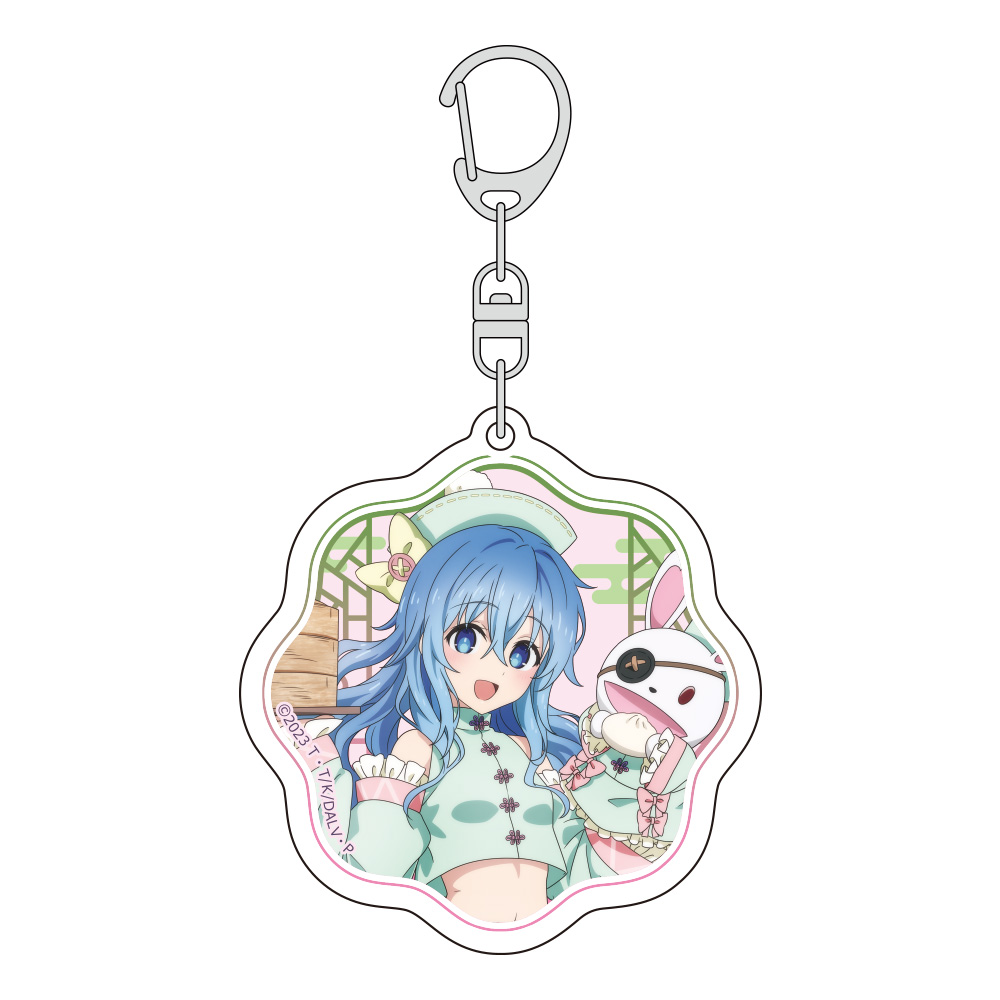 デート・ア・ライブⅤ　描き下ろしアクリルキーホルダー（四糸乃／パステルチャイナ）