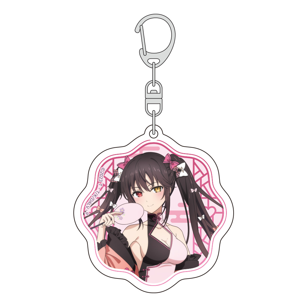 デート・ア・ライブⅤ　描き下ろしアクリルキーホルダー（時崎狂三／パステルチャイナ）