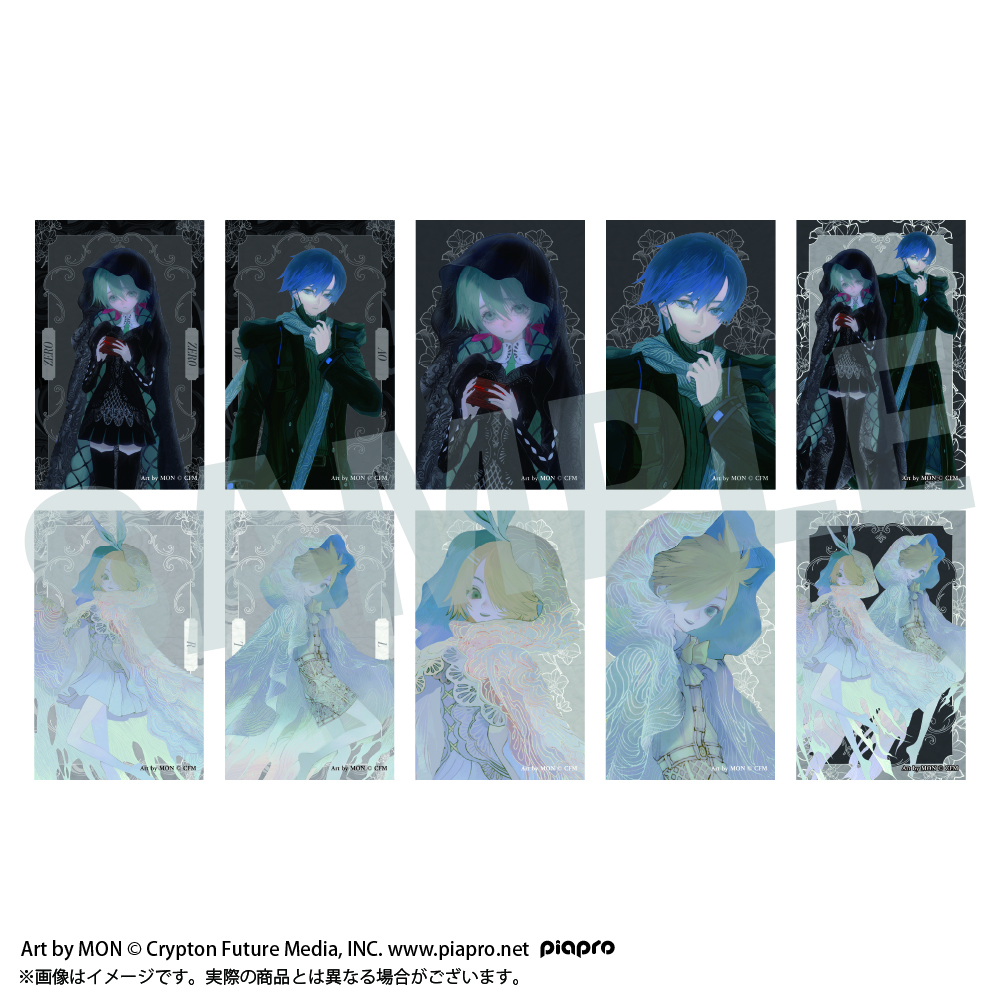 STEAKA 『ヲチラレ』 初音ミク × オバケン トレーディングフォトカード（1パック2枚入り）全10種