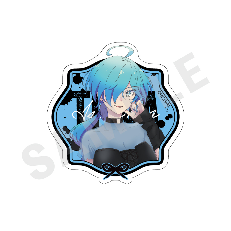 ロックは淑女の嗜みでして　ダイカットステッカー（院瀬見ティナ）