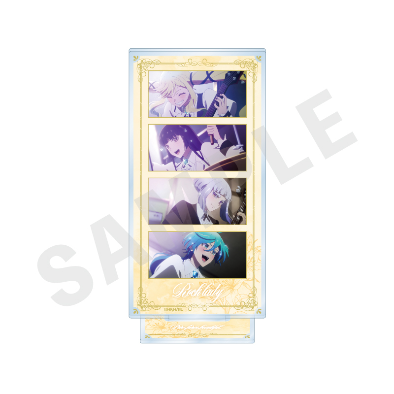 ロックは淑女の嗜みでして　場面写アクリルスタンド（オープニング）