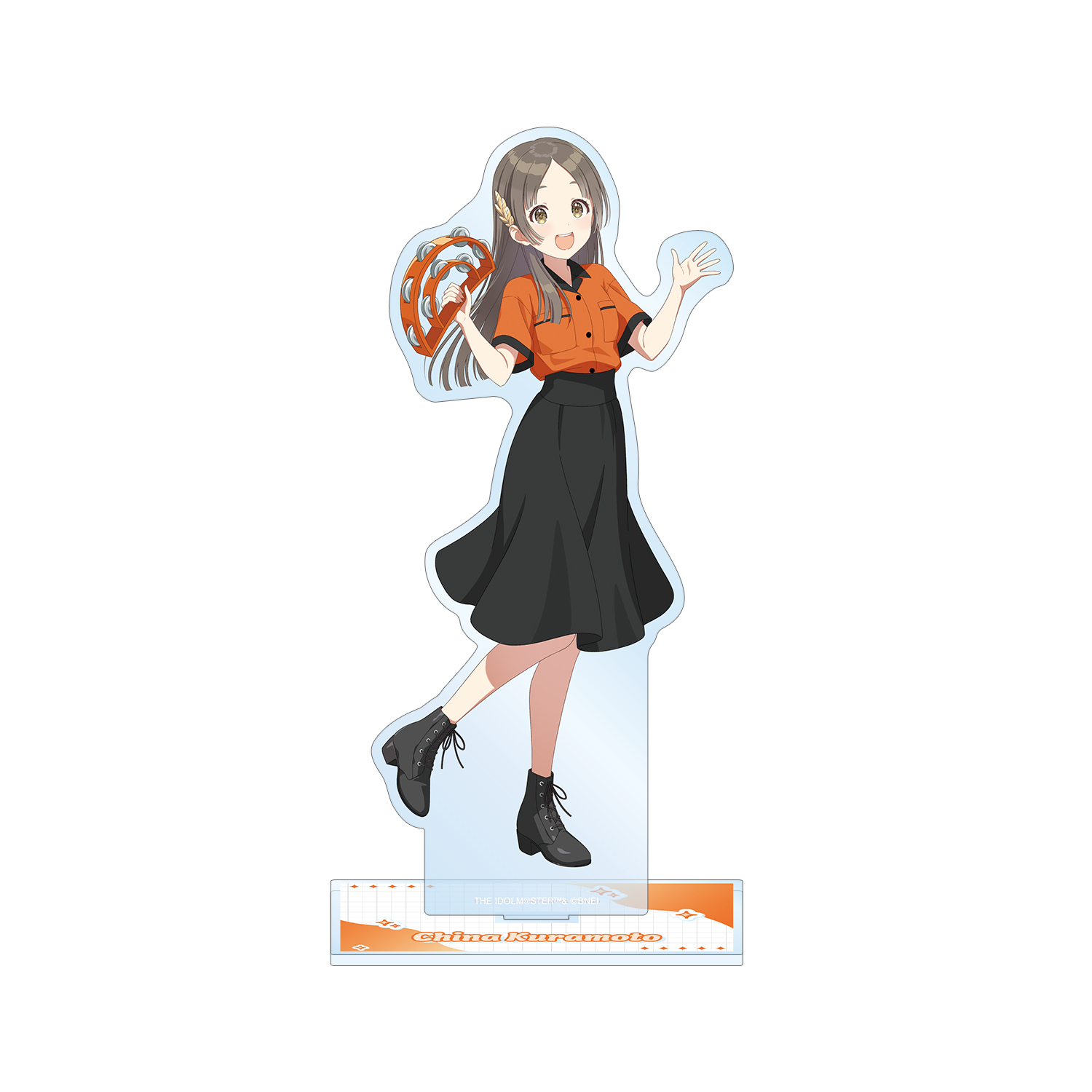 学園アイドルマスター 描き下ろし 倉本千奈 ボウリングシャツver. BIGアクリルスタンド