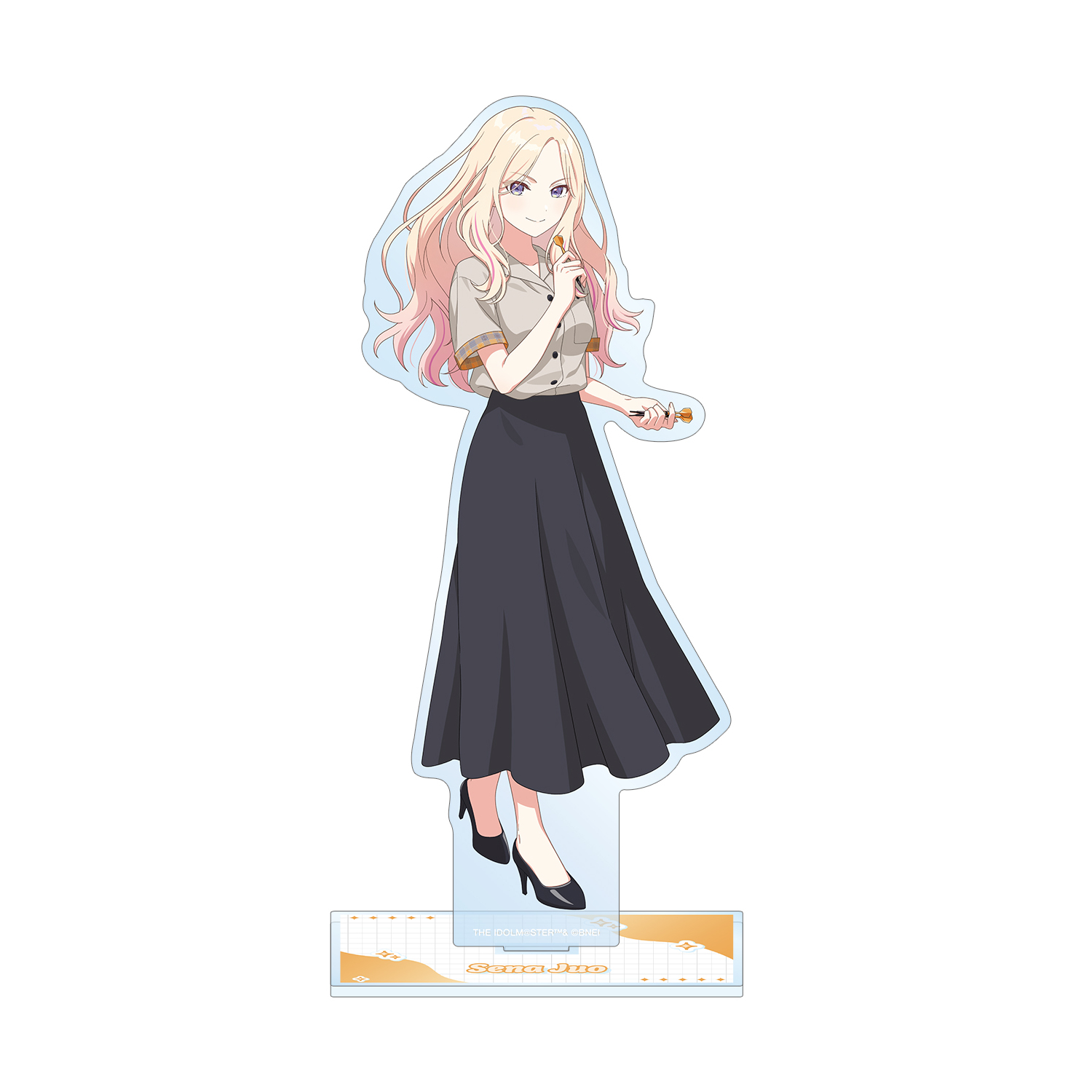 学園アイドルマスター 描き下ろし 十王星南 ボウリングシャツver. BIGアクリルスタンド