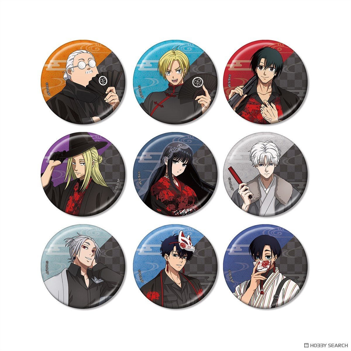 SAKAMOTO DAYS 描き下ろし 和洋折衷ver. トレーディングメタリック缶バッジ