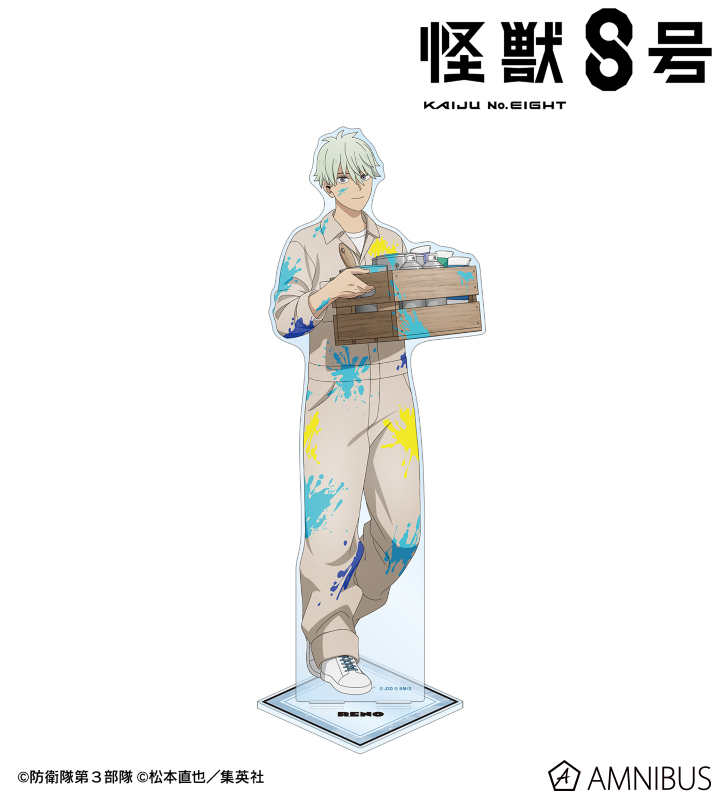 怪獣８号 描き下ろし 市川レノ ペイントスタイルver. 特大アクリルスタンド