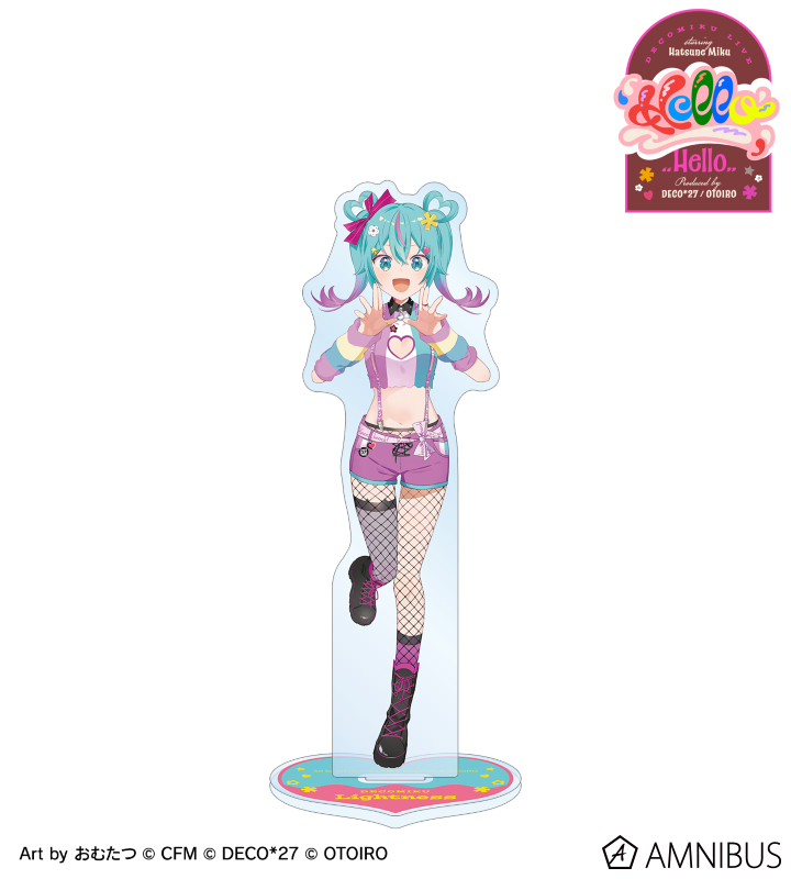 デコミク (ライトネス) Art by おむたつ BIGアクリルスタンド