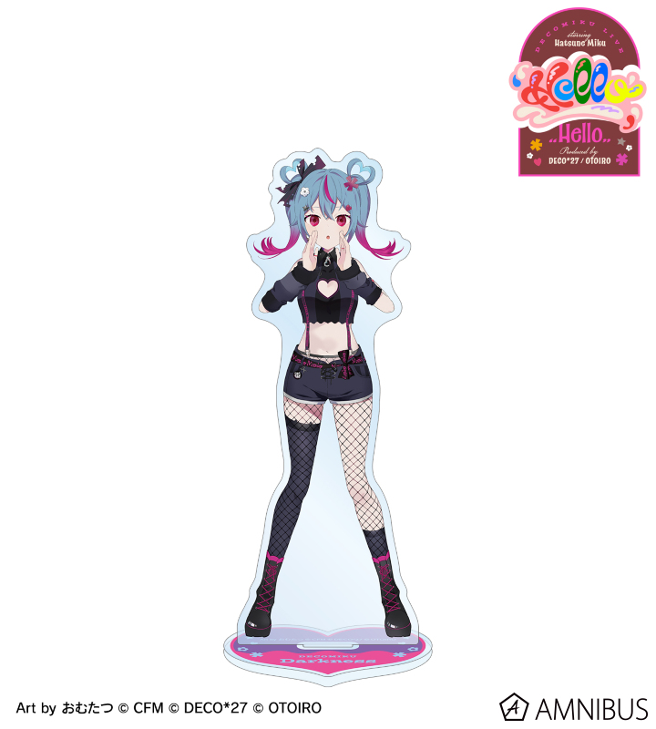 デコミク (ダークネス) Art by おむたつ BIGアクリルスタンド