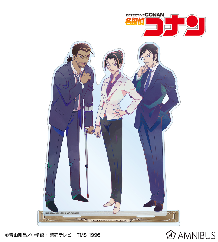名探偵コナン 大和敢助&上原由衣&諸伏高明 Ani-Art 第9弾 BIGアクリルスタンド