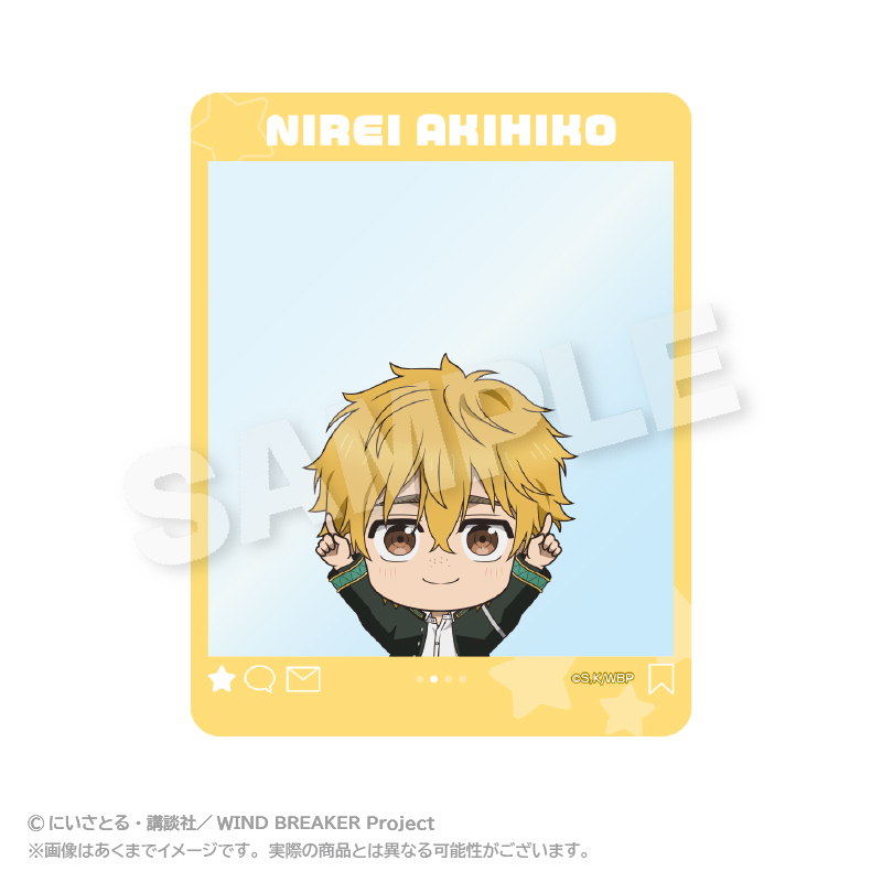 ＳＮＳ風アクリルカード　ぽいんつｖｅｒ．　楡井　秋彦